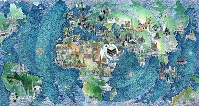 اهمية الموقع الجغرافي للعالم الاسلامي