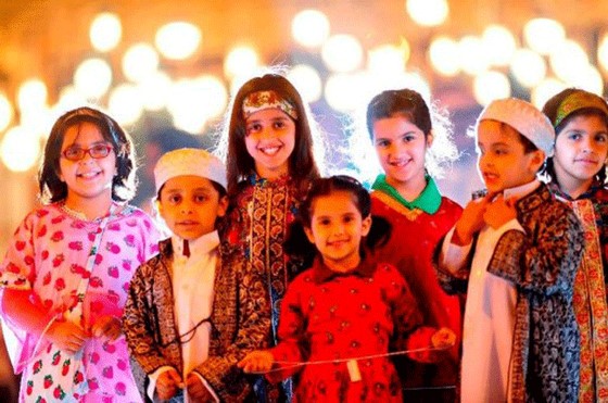 مظاهر العيد للاطفال