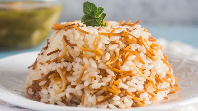 طريقة عمل الأرز بالشعرية للشيف الشربيني