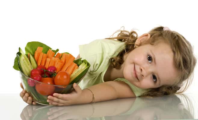 شرح فوائد الخضروات للأطفال