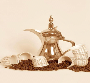 مكونات القهوة الكويتية