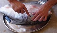 طريقة تنظيف السمك