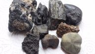 أنواع الحجارة في الطبيعة