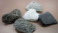 بحث عن أنواع الصخور